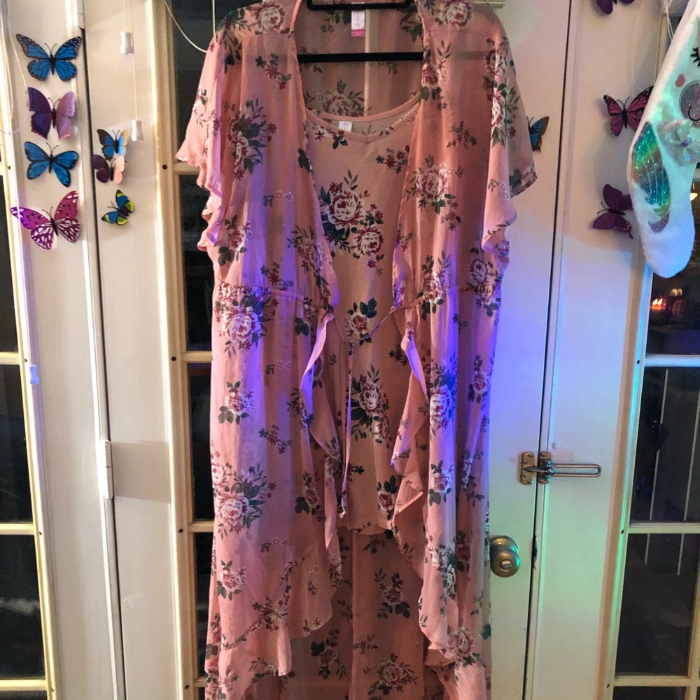 Lacey tie dress